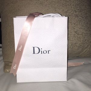 Dior gift bag